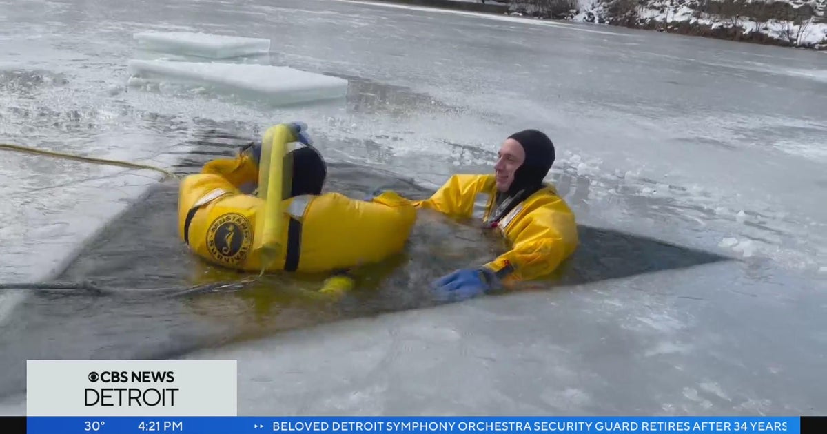 Know the dangers of sliding, skating on icecovered waters CBS Detroit