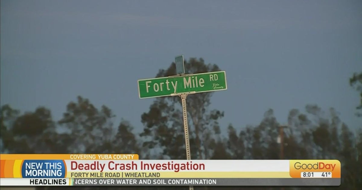 1 dead in crash near Wheatland CBS Sacramento