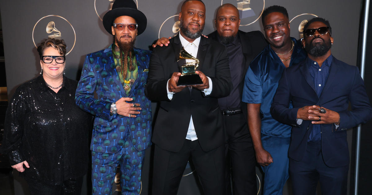 Bad Bunny & Kendrick Lamar Wear Dodgers Caps At 2023 GRAMMY Awards