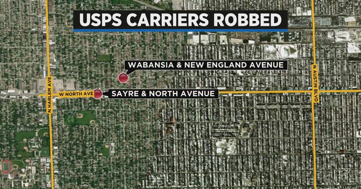 2 postal workers at gunpoint in Galewood - CBS Chicago