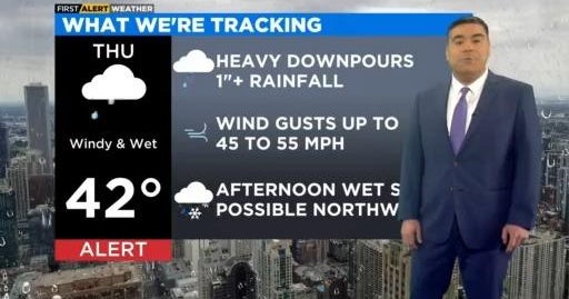 Chicago First Alert Weather: Downpours on the way - CBS Chicago