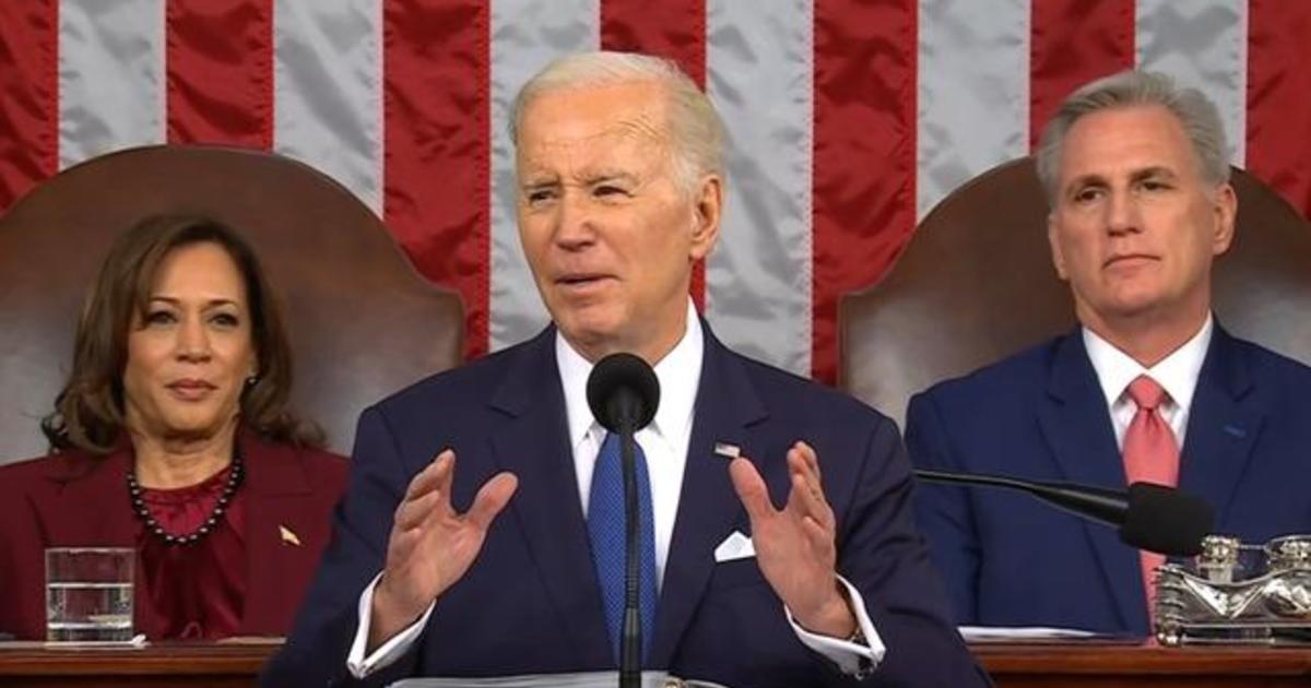 Biden, in State of the Union, says