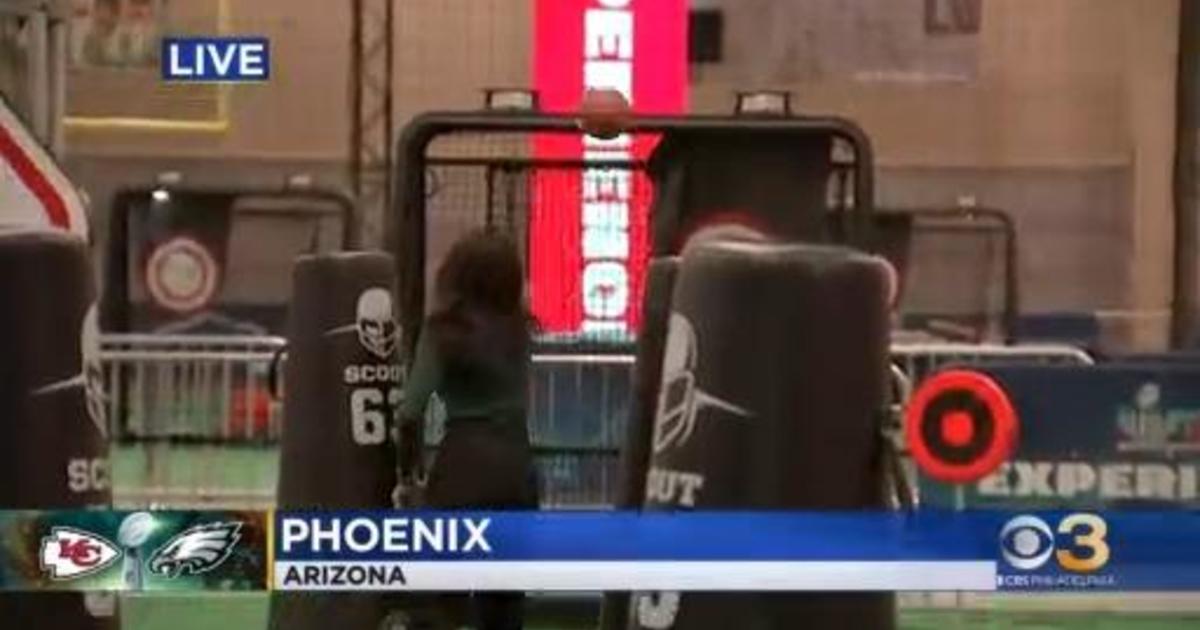 Super Bowl 57's fan experience under construction in downtown Phoenix