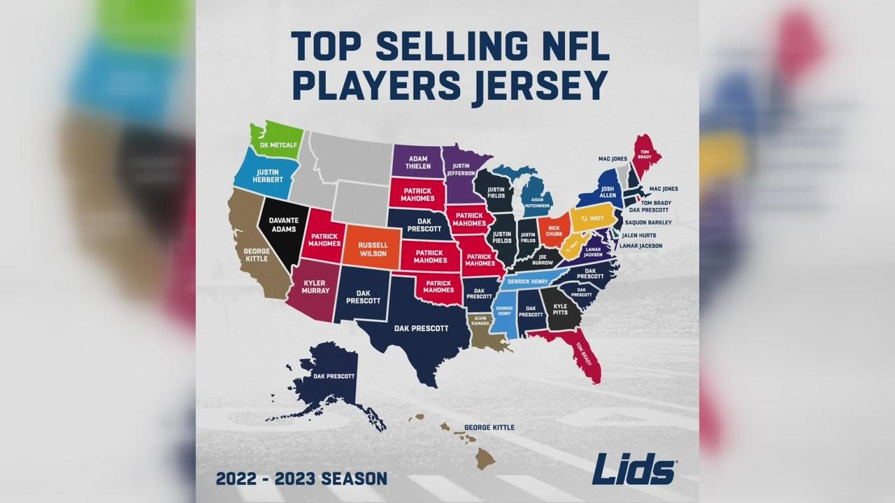 highest selling nfl jerseys 2022