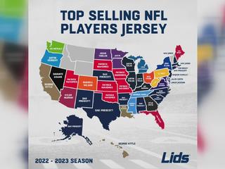 Justin Fields' jersey top seller in 3 states, according to Lids - CBS  Chicago