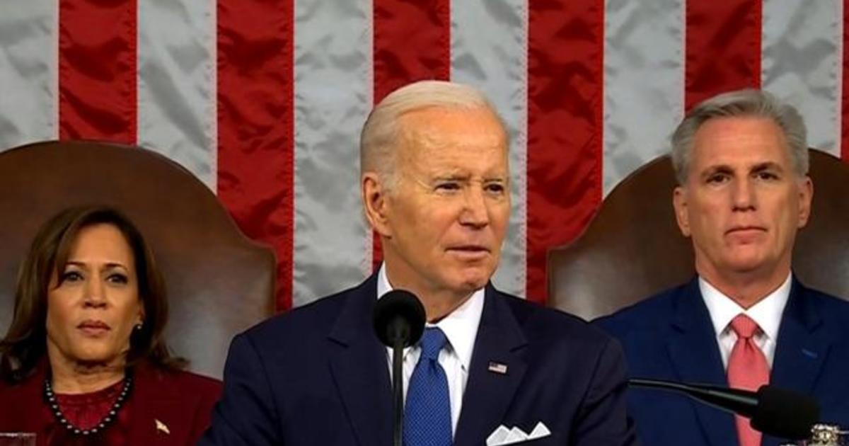 Biden delivers fiery State of the Union address CBS News