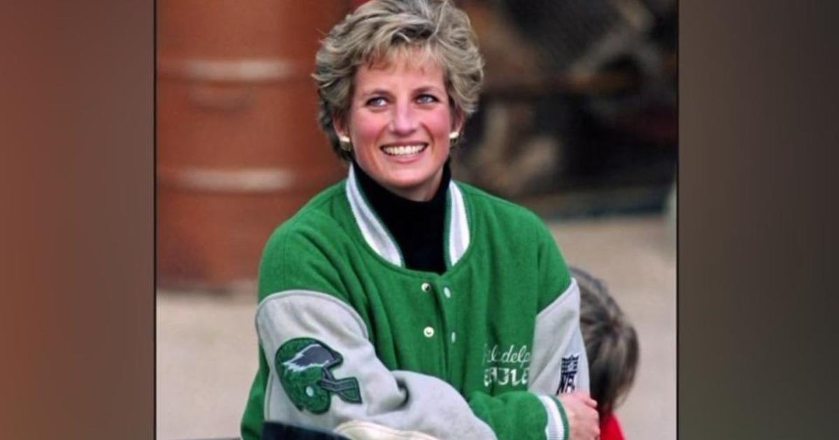 How Princess Diana Got An Eagles Jacket In The 90s Cbs Philadelphia