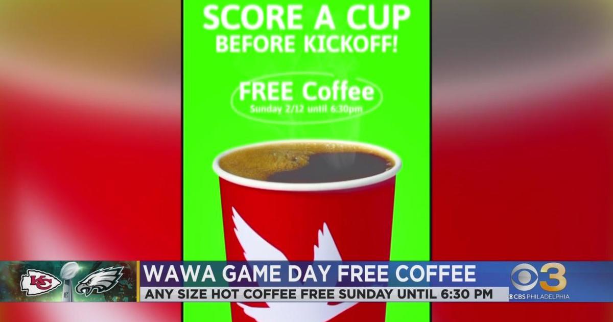 Wawa is offering free coffee on Super Bowl Sunday in 3 states. Here's where  to get yours. 