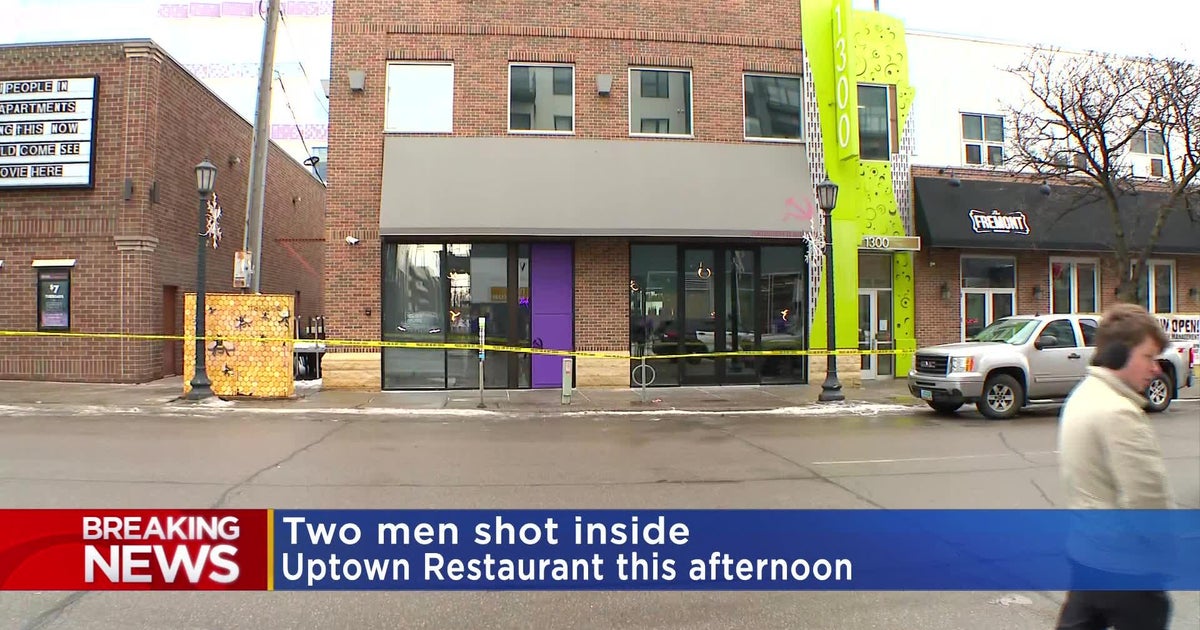 2 injured in shooting inside Uptown restaurant - CBS Minnesota