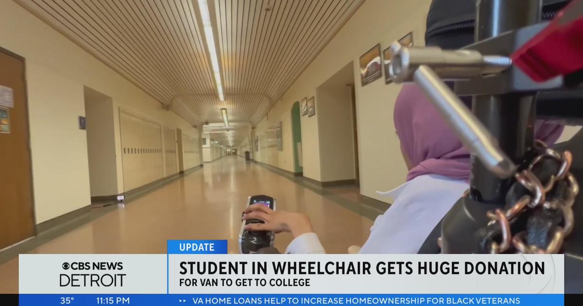 Dearborn student’s quest to college still on hold, community raising money for wheelchair van