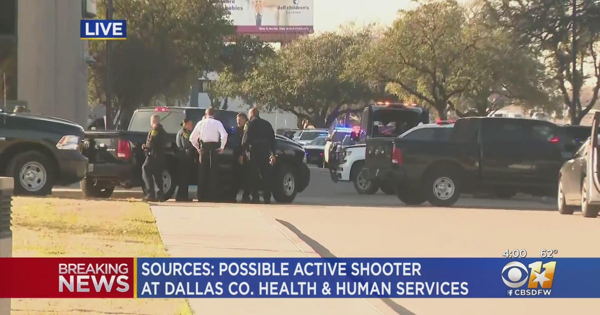 Sources: Possible active shooter at Dallas HHS building - CBS Texas