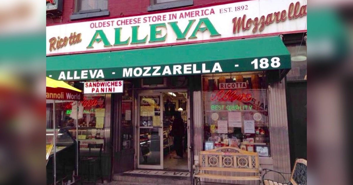Historic Little Italy cheese shop Alleva Dairy closes its doors CBS