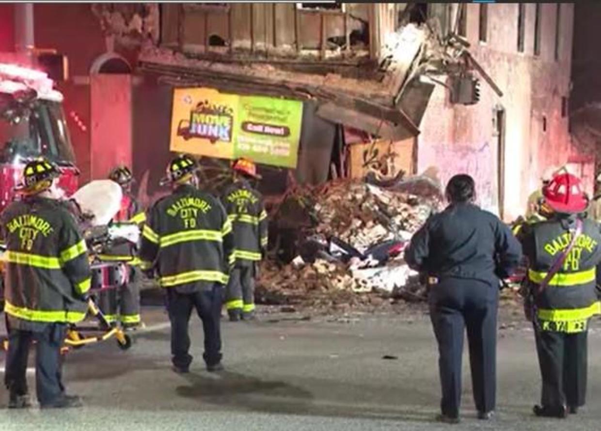 Man Arrested For Stealing Car That Led To The Partial Collapse Of A Baltimore Building That