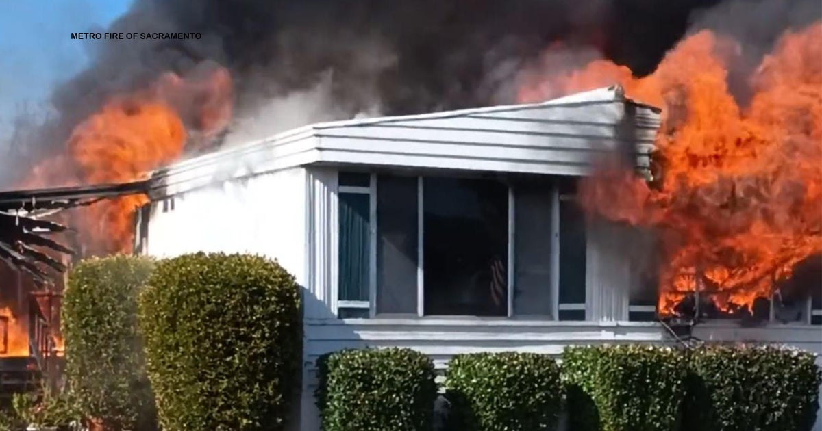 Dog dies in fire at North Highlands mobile home park; 4 people ...