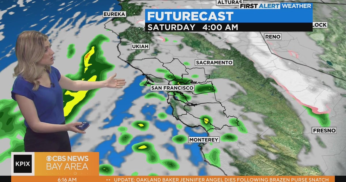 First Alert Weather forecast for Friday morning - CBS San Francisco