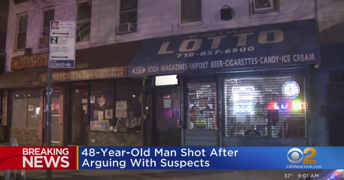 Customer shot trying to stop late-night robbery at Brooklyn deli - CBS ...