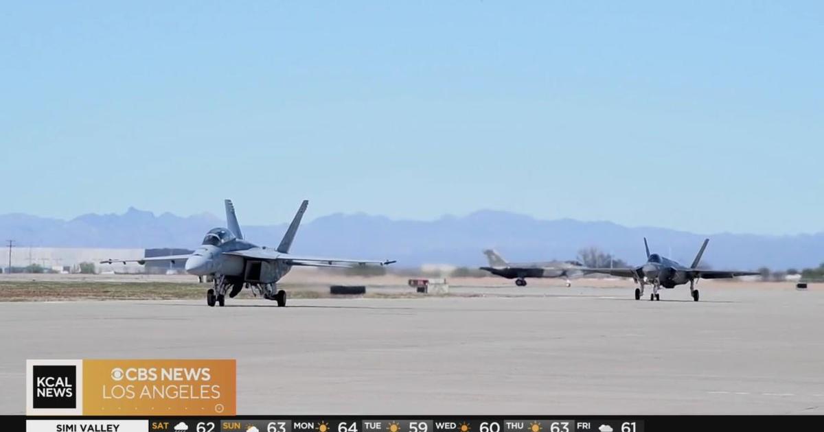 U.S. Navy Super Bowl flyover piloted by seven women CBS Los Angeles