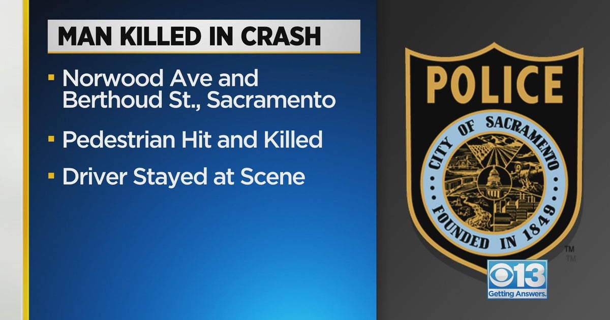 Man killed in crash in north Sacramento - CBS Sacramento