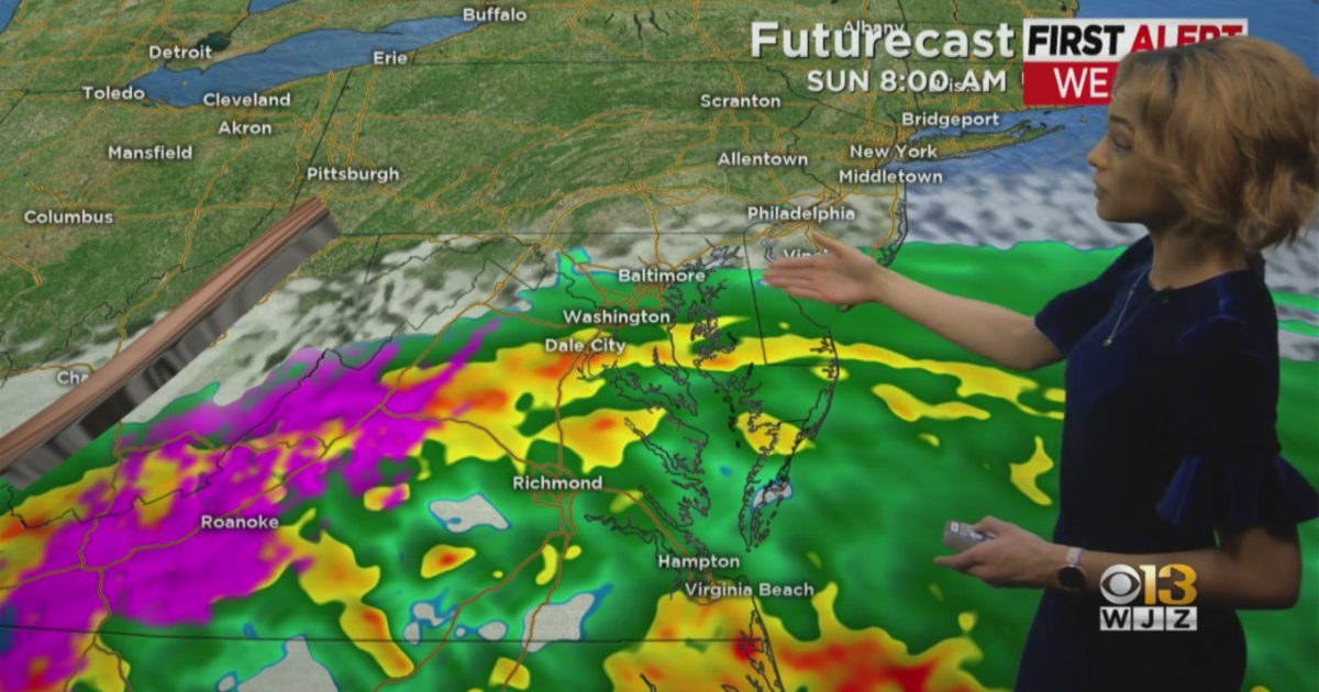 Maryland Weather: Get ready for a soggy Sunday followed by warmer days