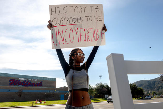 "History is supposed to be uncomfortable." 
