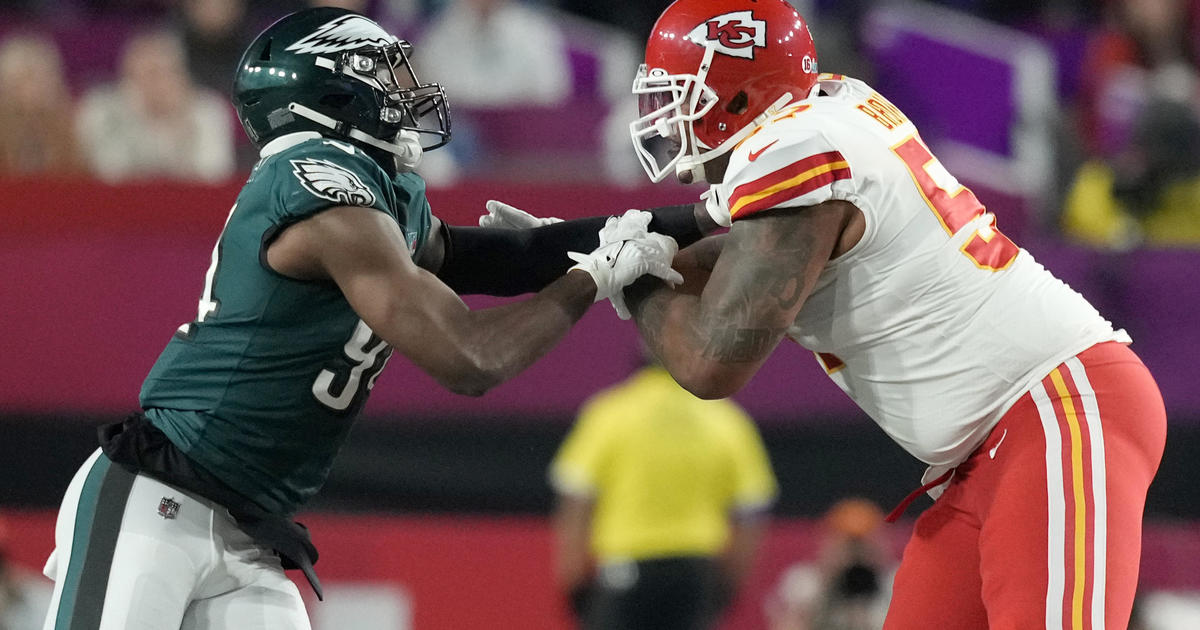 Orlando Brown Jr. on the field conditions at Super Bowl LVII