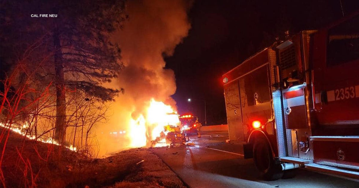 Trailer full of meat goes up in smoke along I-80 near Gold Run - Vimarsana News