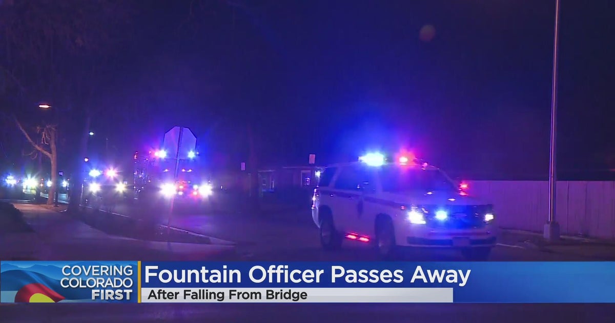 Fountain police officer dies 10 days after falling from bridge CBS
