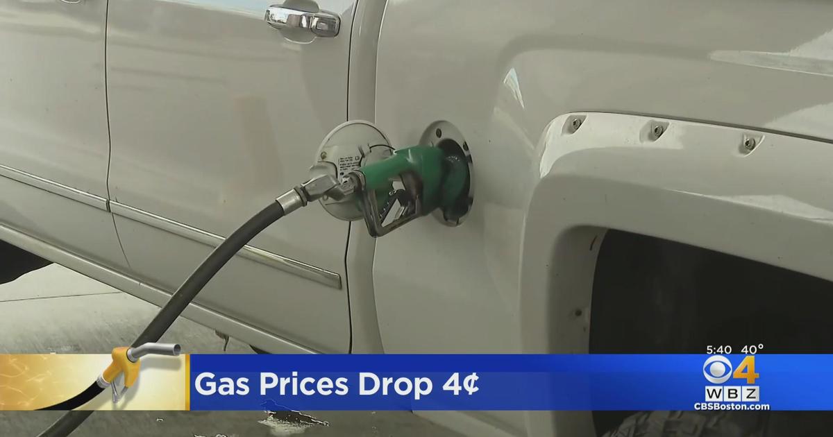 Gas prices in Massachusetts drop 4 cents