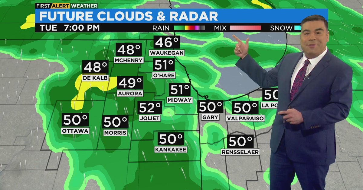 Chicago First Alert Weather: Evening showers - CBS Chicago