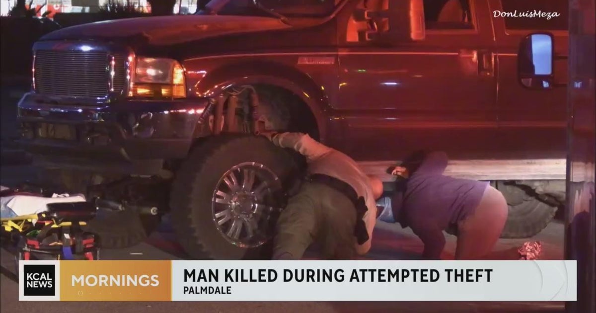 Suspected catalytic converter thief fatally run over CBS Los Angeles