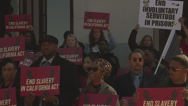 Move to end slavery in California 