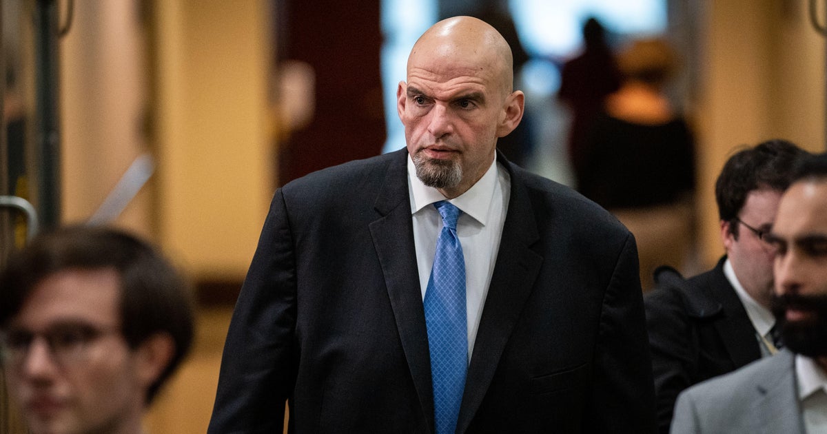 John Fetterman checks himself into Walter Reed for clinical depression