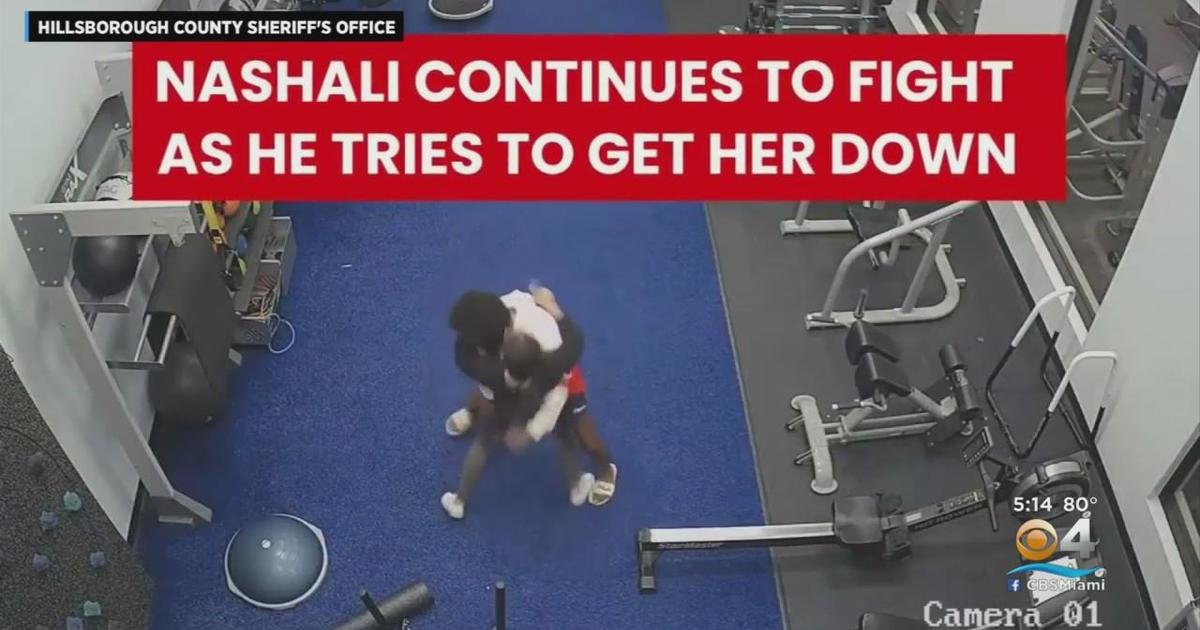 Florida woman fights off attacker in condominium advanced fitness center