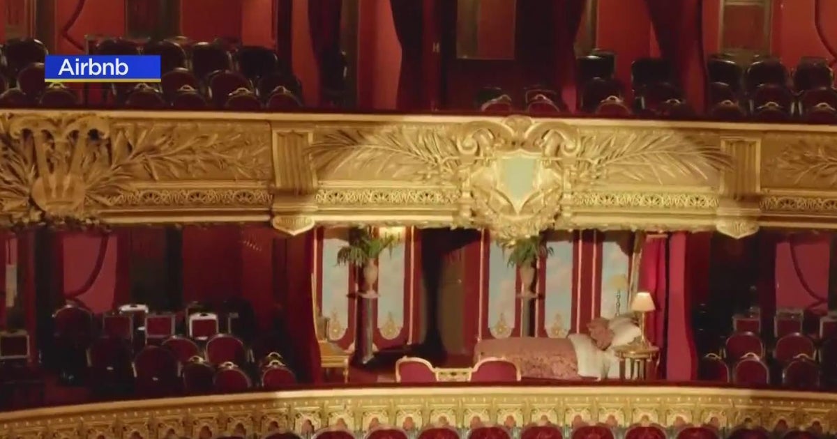 Airbnb offers stay at opera house that inspired 'Phantom of the Opera' CBS Chicago