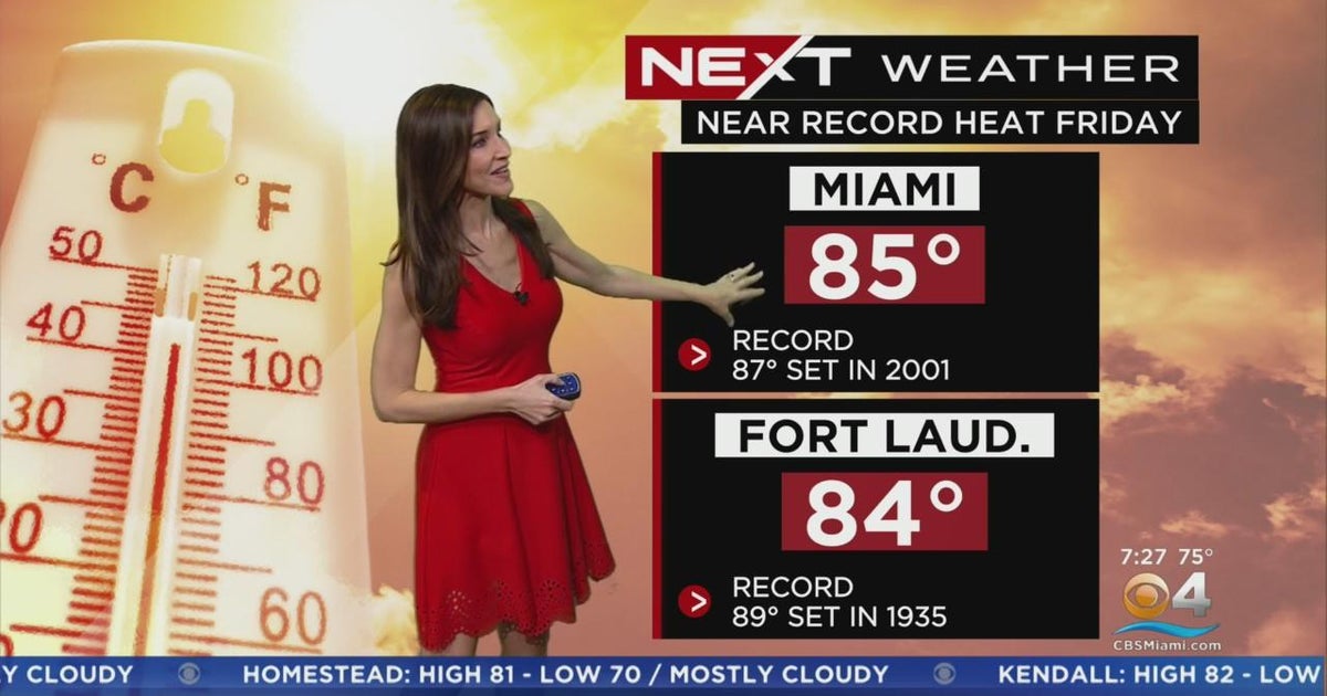 NEXT Weather forecast for Friday 2/17/2023 7AM - CBS Miami
