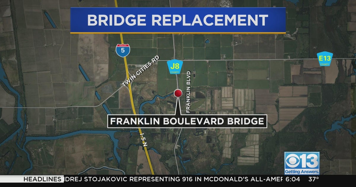 Franklin Boulevard bridge over Mokelumne River set to be closed