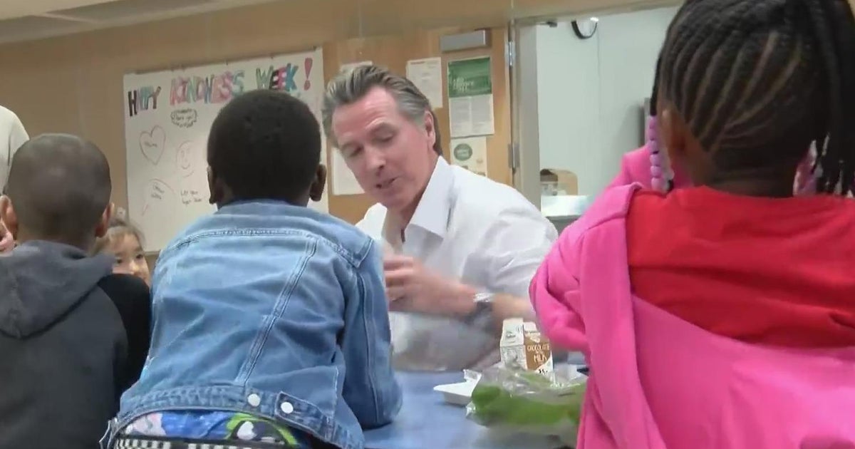 Governor Newsom visits school in Sacramento