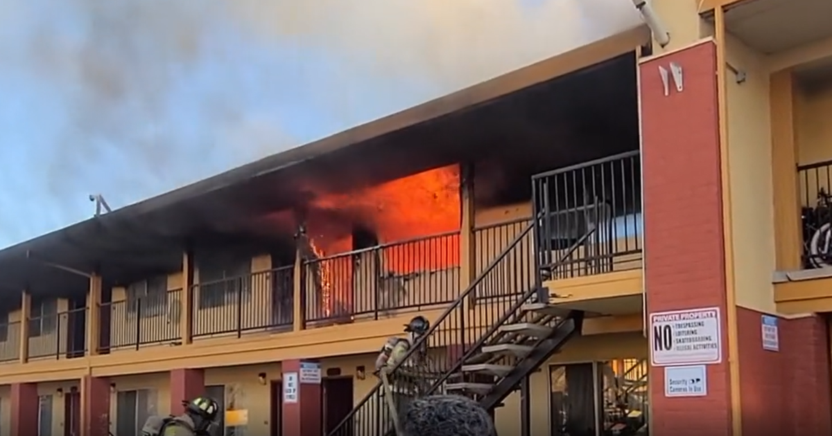 Fire critically injures resident, damages 7 units at motel in