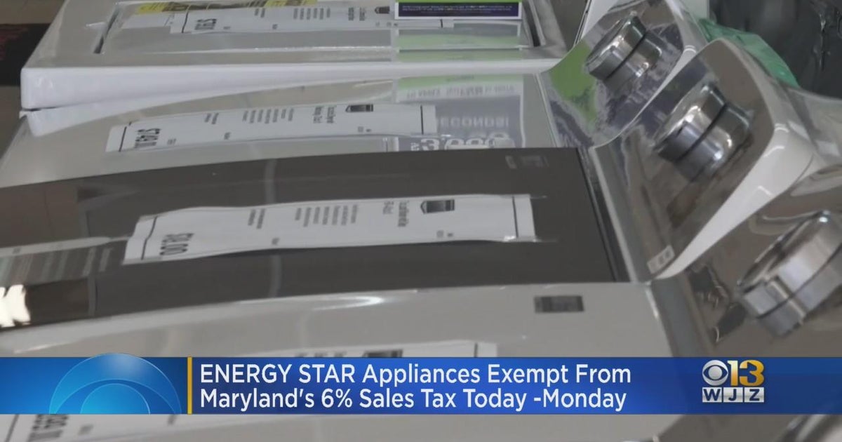 State offers salestaxfree products during Shop Maryland Energy