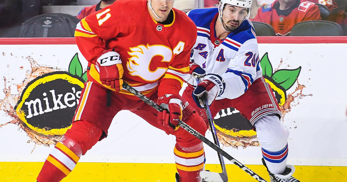 Mikael Backlund scores in overtime as Flames stop Rangers’ win streak