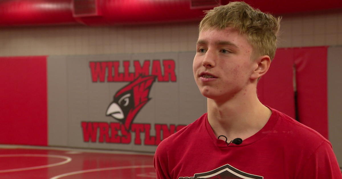 “He’s really explosive”: Carson Eichhorst, born with one arm, leads Willmar High’s wrestling team to state