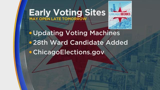 Early voting sites late 