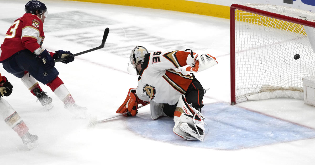 Panthers slip earlier Ducks with 4-3 OT victory