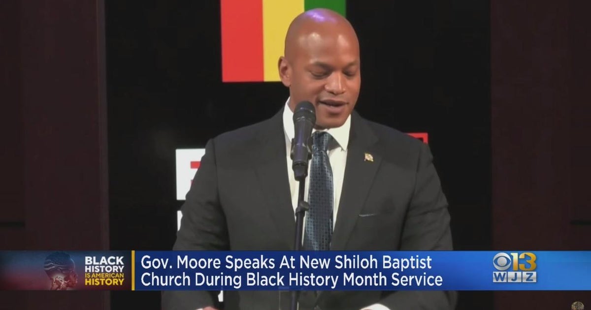 Maryland Gov. Wes Moore delivers speech at Black History service in ...