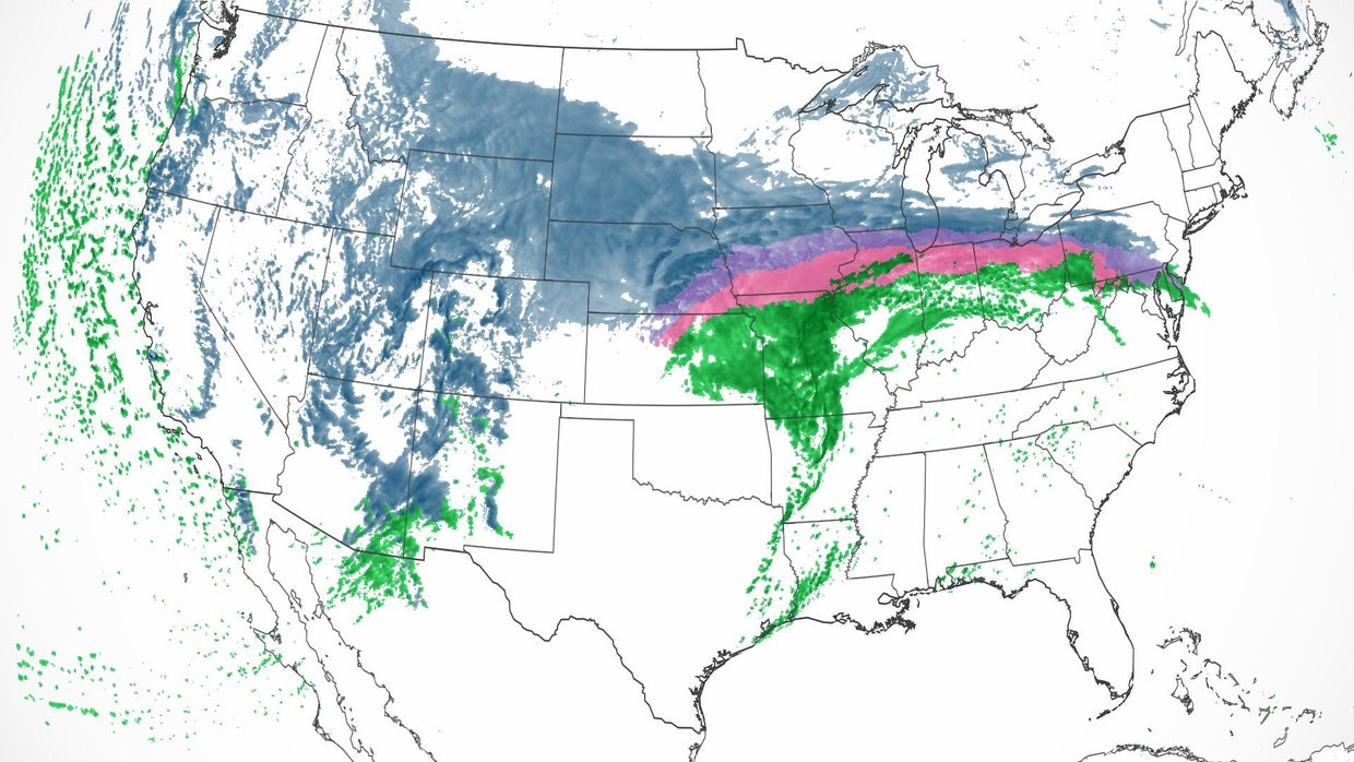 29 states under weather alerts as millions brace for winter storm - CBS ...