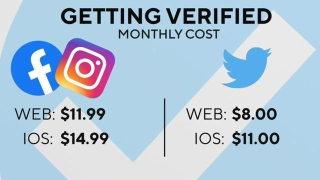 Facebook, Instagram jump in on paid verified accounts 