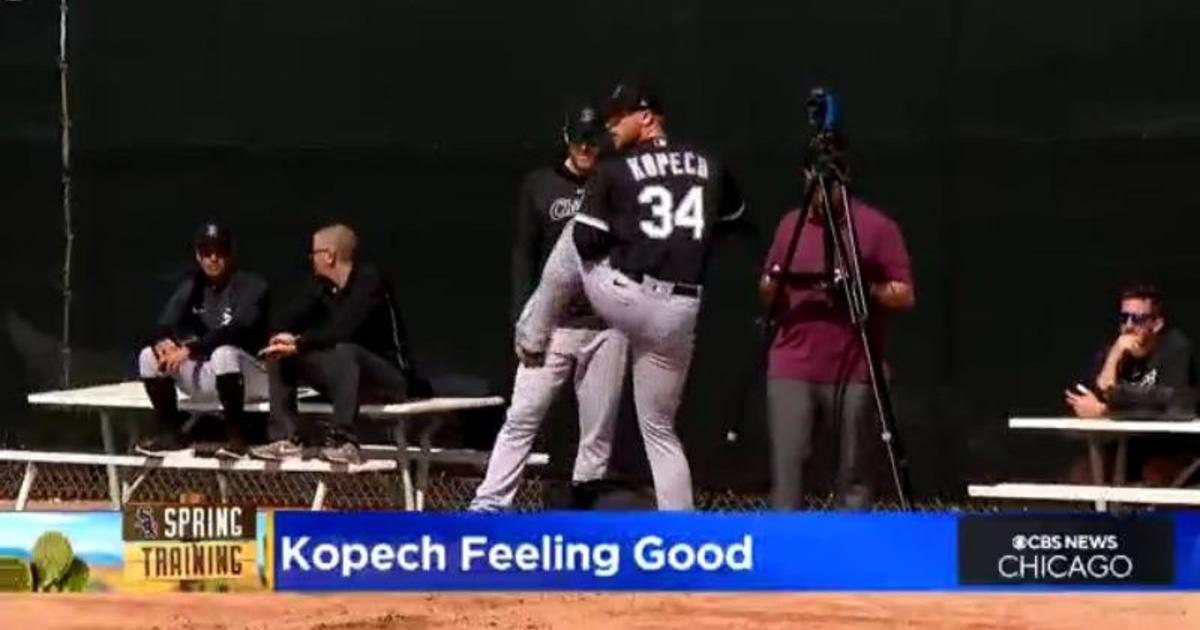 White Sox pitcher Michael Kopech is healthy and eager to prove himself this  season - CBS Chicago