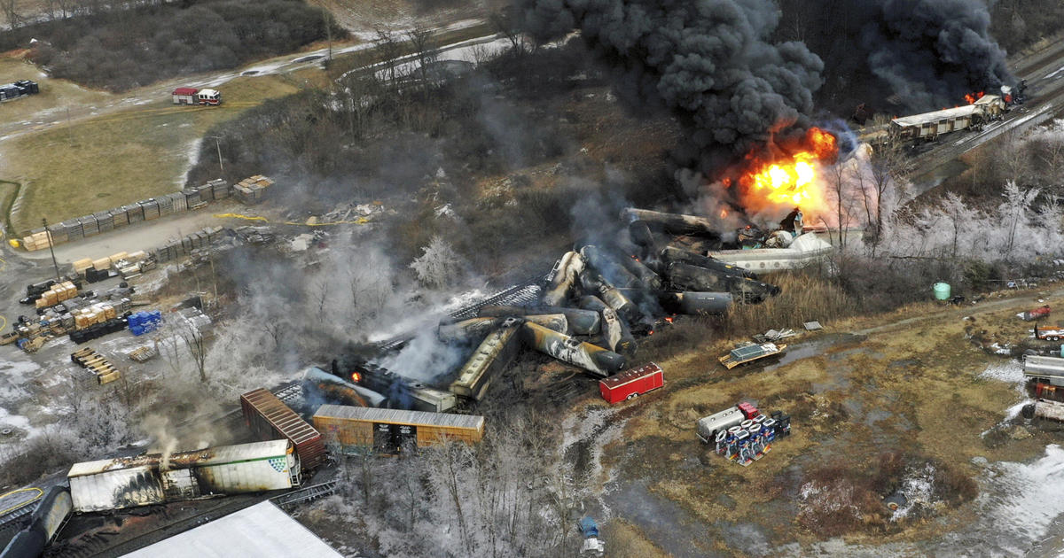 East Palestine Train Derailment Ntsb