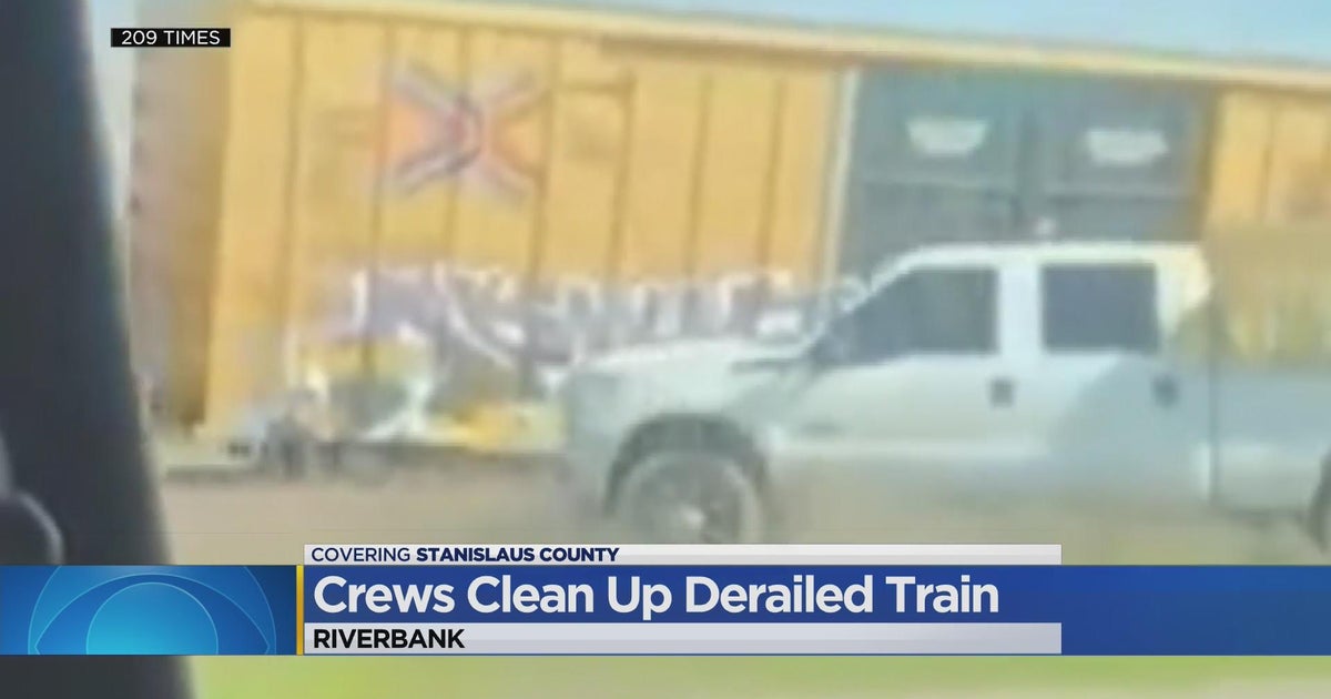 No hazardous material was on board train that derailed in Riverbank