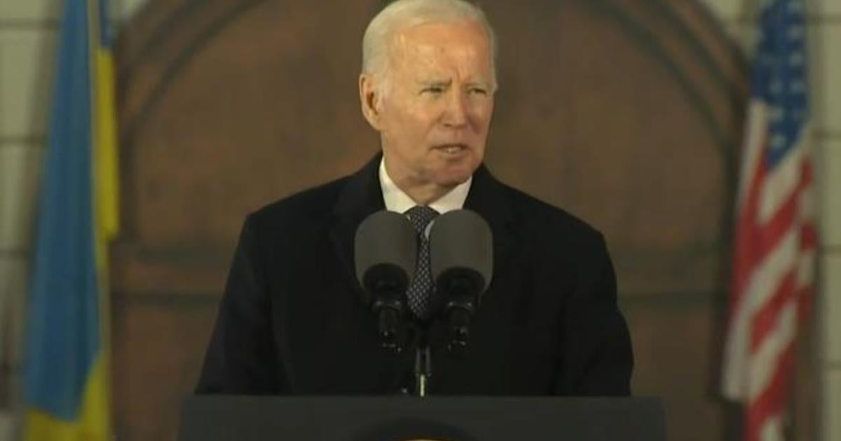 Biden Says The U.S. And NATO Will Continue To Support Ukraine - CBS News